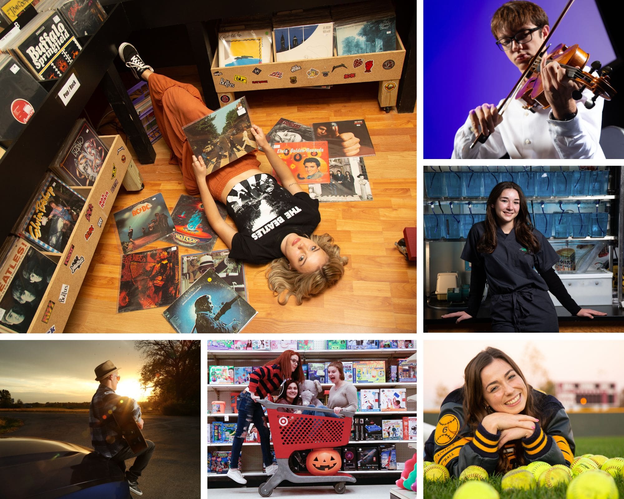locations examples for senior portrait photography